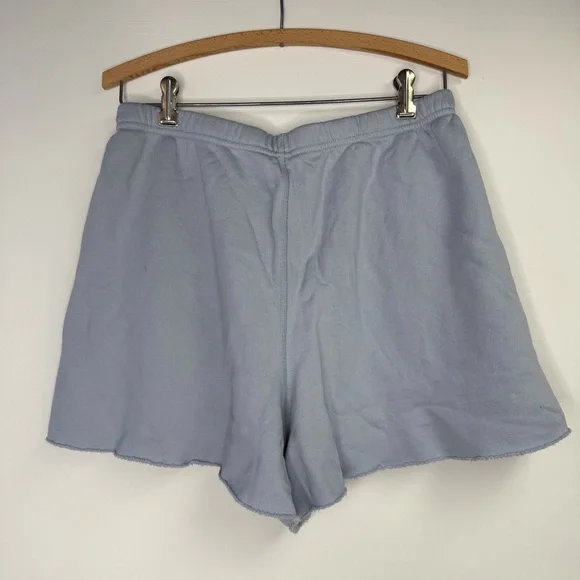 Lunya Silksweats™ Midweight‎ Reversible Short Welkin Blue Size Large - Picture 9 of 10